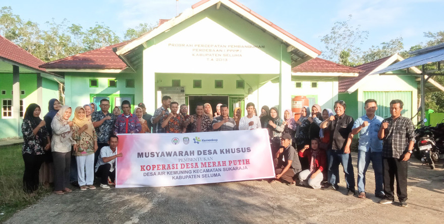 DESA AIR KEMUNING MEMBENTUK KOPERASI DESA MERAH PUTIH