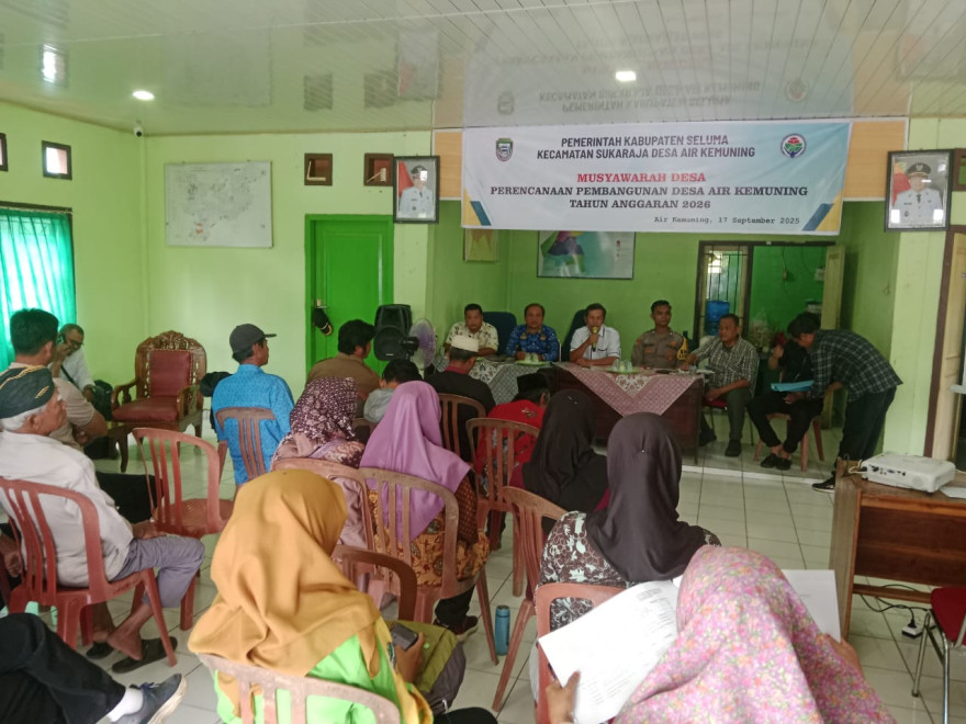 MUSYAWARAH DESA PRIORITAS PEMBANGUNAN TAHUN 2026